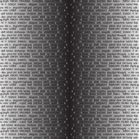 Firewall, Cyber Network Security, Data Encryption, Binary Computer Code Abstract Background. Vector Illustration.のイラスト素材