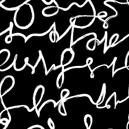 Hand drawn strokes. Decorative seamless pattern. Creative trendy design for paper, wrapping, fabric, background. Vectorのイラスト素材