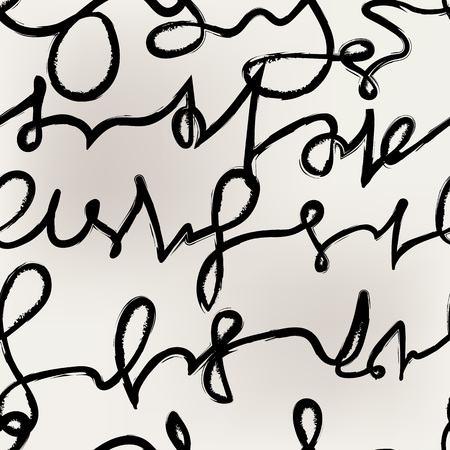 Decorative seamless pattern. Hand drawn strokes on the old paper. Creative trendy design for paper, wrapping, fabric, background . Vectorのイラスト素材