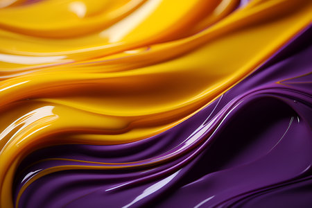 Thick and dense liquid, viscous, transparent drops are an excellent background and substrate. With Generative AI technology.の素材