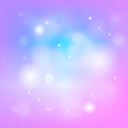 Pink bokeh background with blue shade and blurring effectのイラスト素材