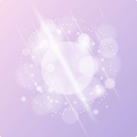 Pastel Pink twinkle bokeh lights background in winter skiesのイラスト素材