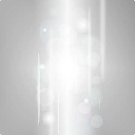 Light Grey Bokeh Background with motion lines effectのイラスト素材