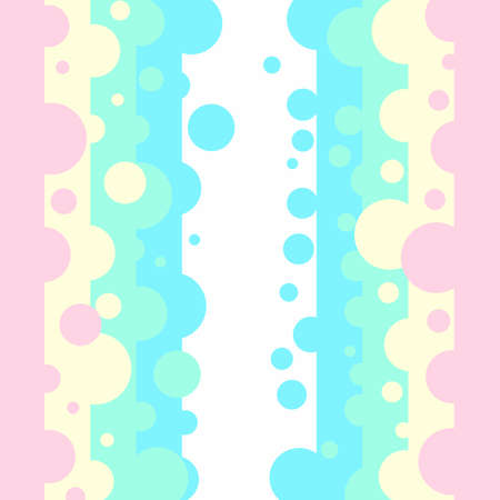 Abstract Pastel Rainbow soda fountain lines backgroundのイラスト素材