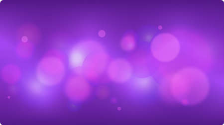 Purple bokeh light background in the dark nightのイラスト素材