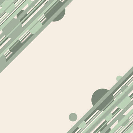Eco-based green coloured motion lines background with circle dots particlesのイラスト素材