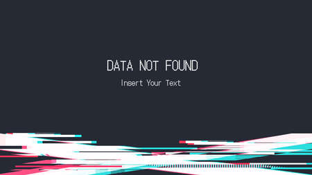 Neon-styled Cyan and Magenta Glitched Crossed Lines on horizontal ratioのイラスト素材