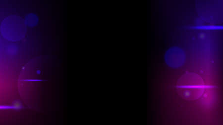 Neon Purple Lightscape Night of Bokeh Effect Backgroundのイラスト素材