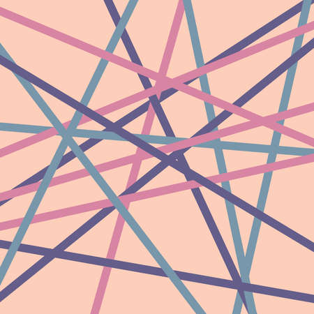Pastel colored Confetti Lines Stroke Background, Pale Pinkのイラスト素材