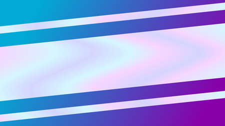 Blue Gradient frame with Holographic Bar Templateのイラスト素材