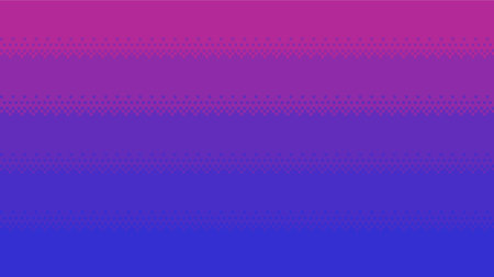8bit Dithered Neon Bisexual Light Gradient Background, Pixelated Rendered