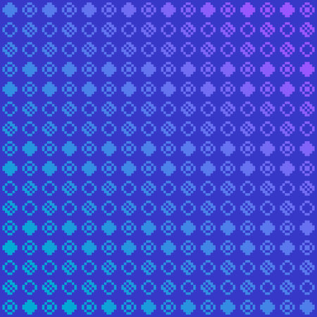 Blue Background with Cyan and Pink Gradient Glowing light Pixel Dots