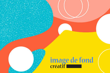 Background abstract temporary art with grain and bright colorfull. can use for poster, invitation...