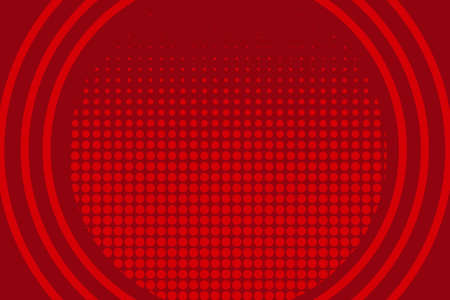 background halftone dark red shape dotted pattern shape, dot, circles. Vector modern art texture for posters, business cards, cover, labels mock-up, stickers layoutのイラスト素材