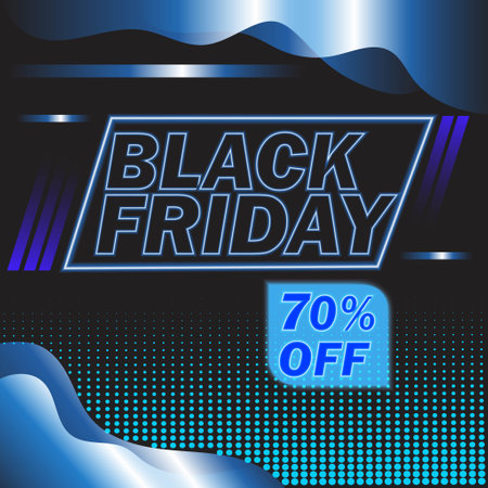 Design Black friday sale banner template for promotion on social media and websiteのイラスト素材