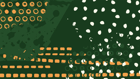 Creative collage contemporary pattern Nature inspired shapes. Natural colors. Fashionable template for design. Abstract Plant Art design for print, cover, wallpaper, Minimal and natural wall art.のイラスト素材