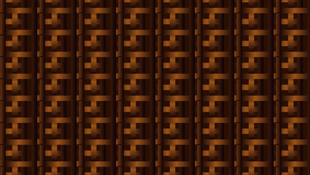 geometric background Retro Seamless Pattern 60s and 70s Retro style and Aesthetic can use Related Asset, Giftのイラスト素材