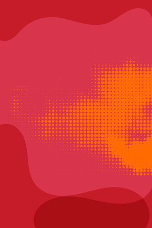 Mesh Portrait Blank Background Colorfulのイラスト素材