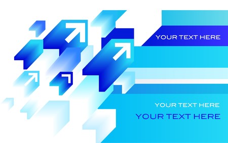 Abstract blue  arrow backgroundのイラスト素材