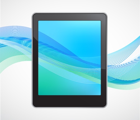 Vector ablet computer のイラスト素材