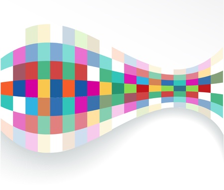 colorful abstract bannerのイラスト素材