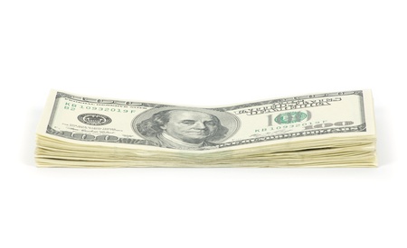  money isolated on a whiteの写真素材