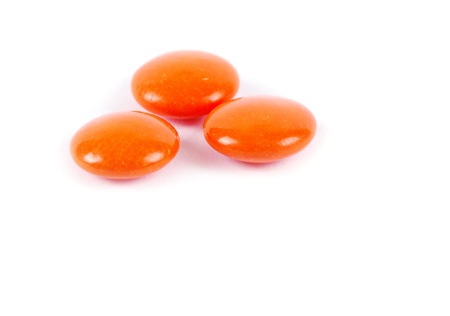 Packs of pills on whiteの写真素材