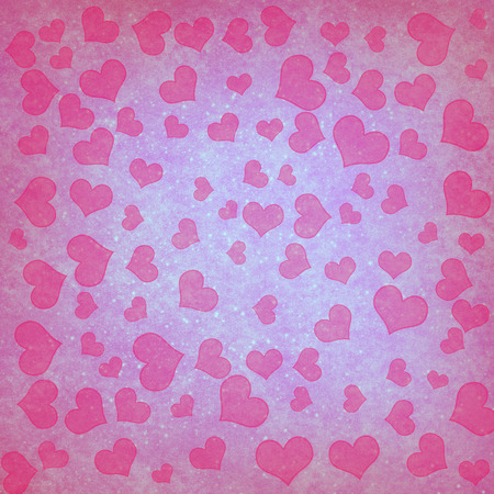 red valentines background with hearts