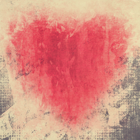 heart on old background textureの写真素材