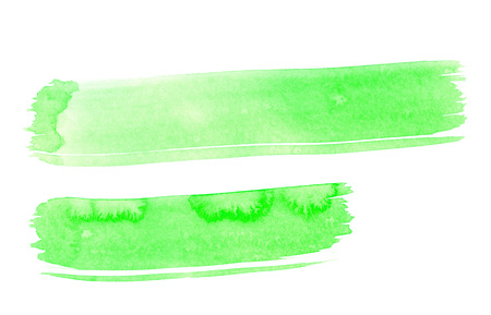 paint brush stroke texture  watercolor spot blotch isolatedの写真素材
