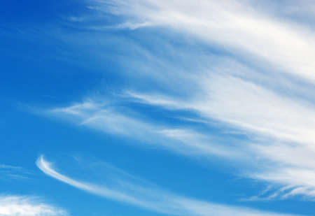 white clouds in blue sky