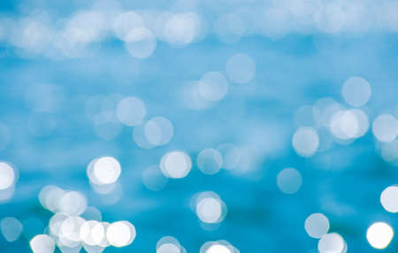 Lights on sea background. waves.の写真素材