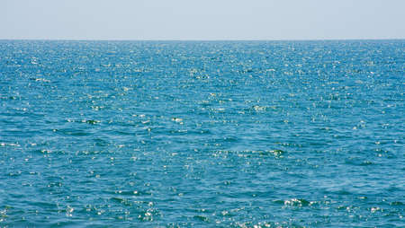 Blue sea water background texture