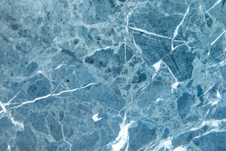 blue marble stone texture backgroundの写真素材