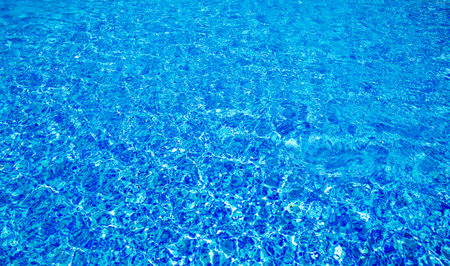 Ripple Water in swimming poolの写真素材