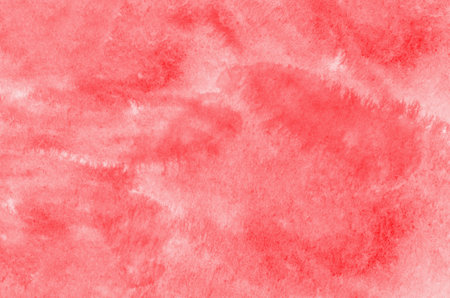 Abstract red watercolor background textureの写真素材