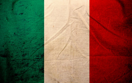 flag of italy background textureの写真素材