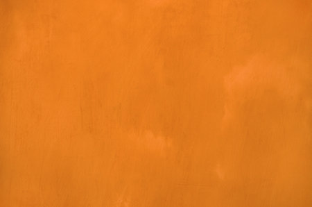 Orange grunge wall textureの写真素材