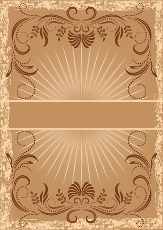 Abstract background in retro style. のイラスト素材