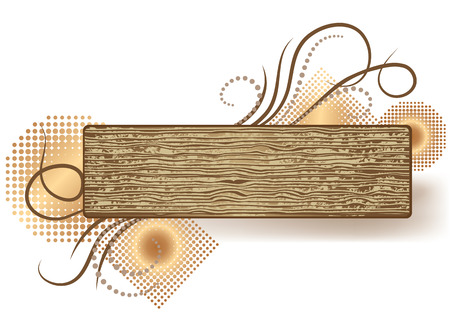  Abstract background with wooden texture のイラスト素材