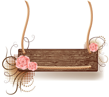  Abstract background with wooden texture のイラスト素材