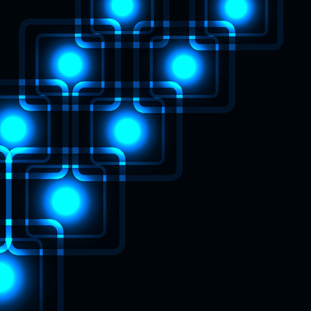 Glowing vector backgroundのイラスト素材