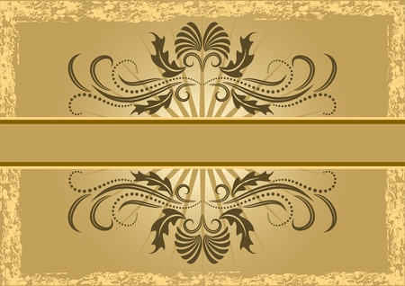 Title page in retro styleのイラスト素材