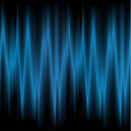 Blue background with glowing stripedのイラスト素材