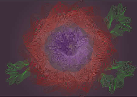 Abstraction with the image of waves for the design of banners, posters, invitations, design.Beautiful swirling figures for the decoration of holidays, flyers.3Dの写真素材