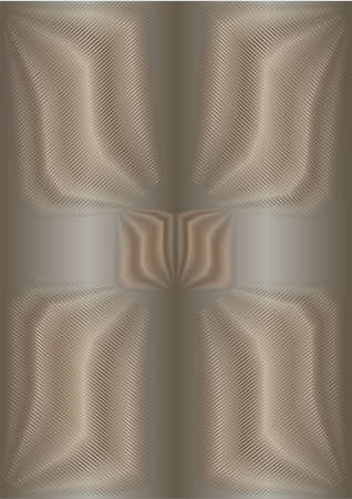 An elegant drawing with curved lines for design.Illustration for banners, posters, clothing, websites, flyersの写真素材