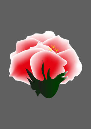 floral motif for decorating birthday events, weddingsの写真素材