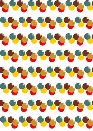 Figures of colorful balls for the design of holiday events, postcards, children's holidays, postcards.の写真素材