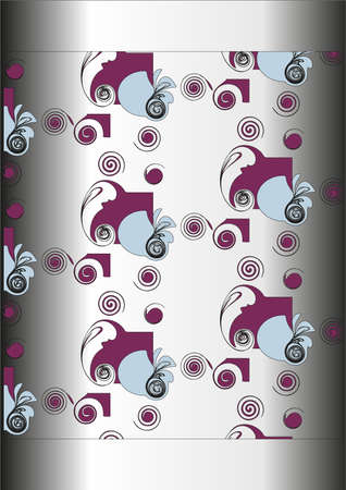 Abstract elegant pattern with multicolored figures for design.の写真素材
