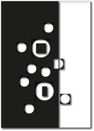 trendy Graphic Design for banner, poster, card, cover, invitation, placard brochure or headerの写真素材